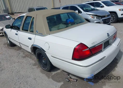 2000 Mercury Grand Marquis Ls from USA, damaged, VIN 2MEFM75W0YX676299